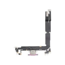 Charging Port Flex Cable Pink iPhone 16 Plus