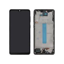 Complete Screen Black OLED Galaxy A33 5G (With frame)