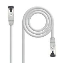 Cabo de rede Nanocable Cat.8.1 2Ghz LSZH SSTP AWG26 - Comprimento 5m - Cor Cinza