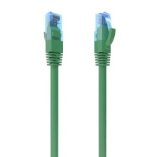 Cabo de rede Aisens RJ45 Cat.6 UTP AWG26 CCA - 25 cm - Verde
