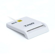 Leitor de cartão de identificação eletrônico USB Tooq - Branco