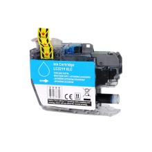 Cartucho de tinta genérico Brother LC3219XL ciano - Substitui o LC3219XLC