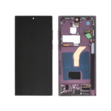 Complete Screen Burgundy Galaxy S22 Ultra (S908) (Soft OLED)