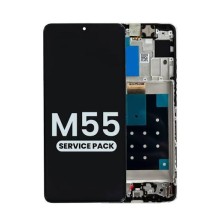 SM-M556 (M55 5G 2024) (With Frame) LCD + SUP BOARD