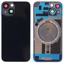 IPHONE 14 BLACK TAMPA BACK GLASS WITH MAGNET